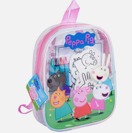 Peppa Pig Craft Backpack – Creative Fun for Little Piglets On the Go!