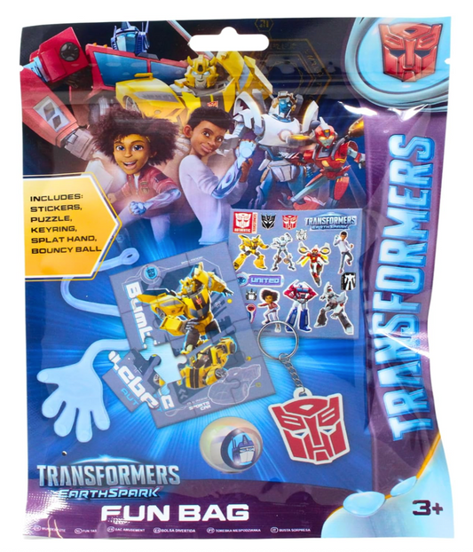 Transformers EarthSpark Fun Bag – 5-Piece Activity Set for Kids