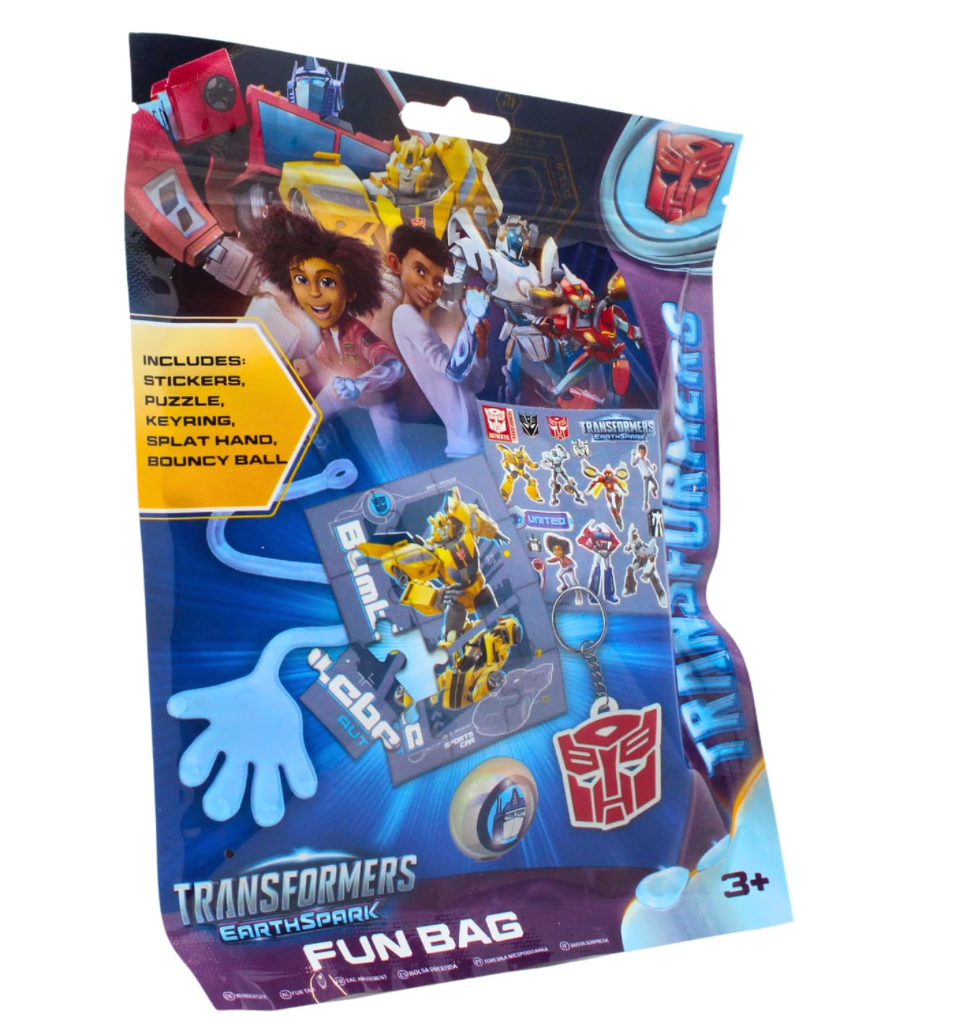 Transformers EarthSpark Fun Bag – 5-Piece Activity Set for Kids