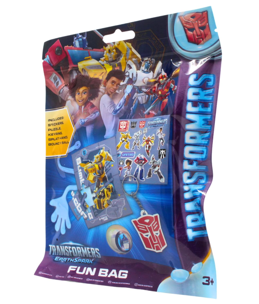 Transformers EarthSpark Fun Bag – 5-Piece Activity Set for Kids