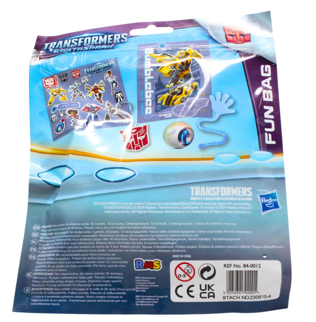 Transformers EarthSpark Fun Bag – 5-Piece Activity Set for Kids