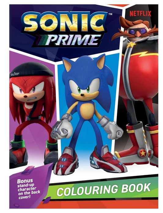 Sonic Prime Colouring Book