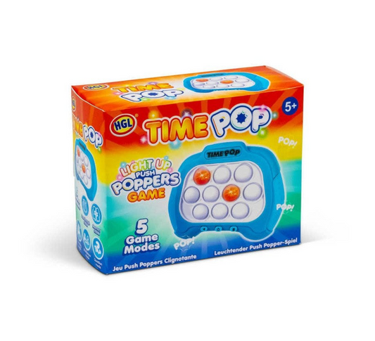 Time Pop Light Up Push Popper Game