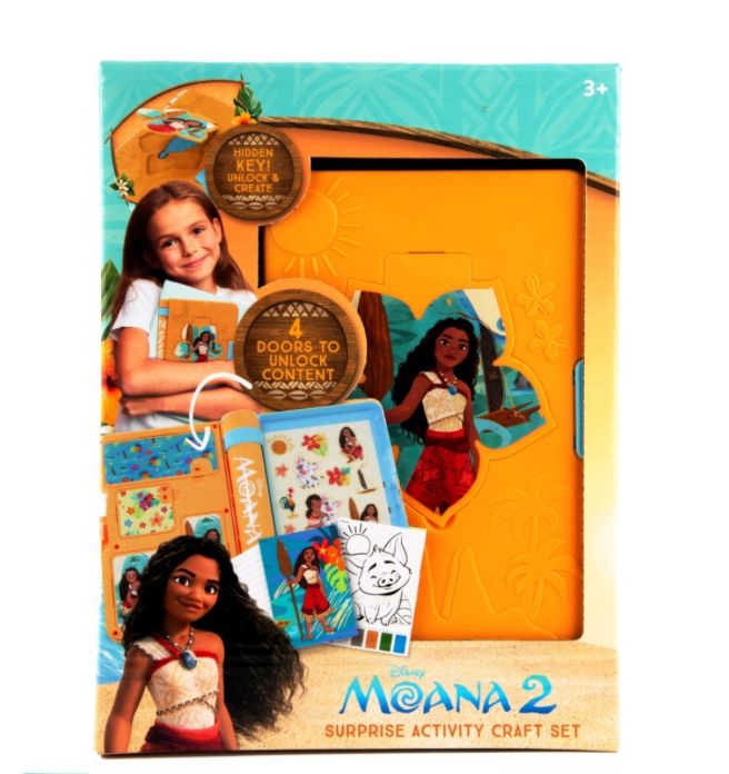 Moana 2 Surprise Activity Craft Journal Set – Creative Fun for Young Artists