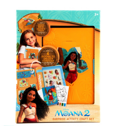 Moana 2 Surprise Activity Craft Journal Set – Creative Fun for Young Artists