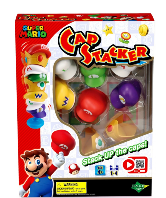 Super Mario Cap Stacker Game – Stacking Fun for Super Mario Fans