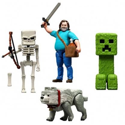 Minecraft Movie 4-inch Figure Assortment – Bring the Adventure to Life