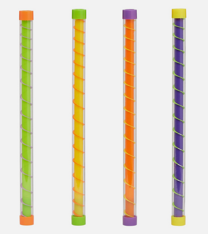 Toy Mania Noisemaker Tubes – Colourful Sensory Fidget Toy for Kids Aged 5+