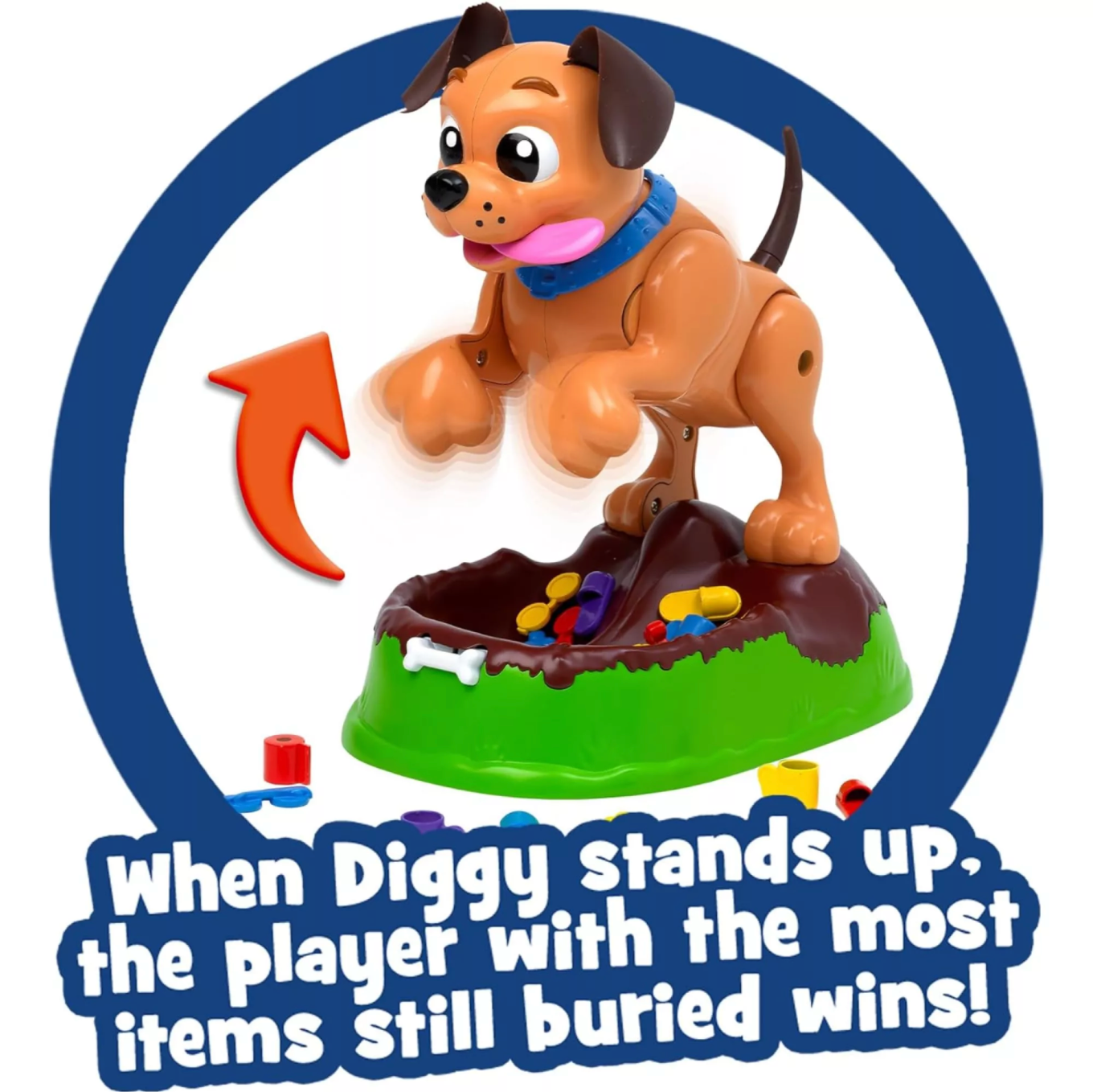 Diggy The Dog: Hide-and-Seek Board Game – Fun Family Game for Kids Aged 3+