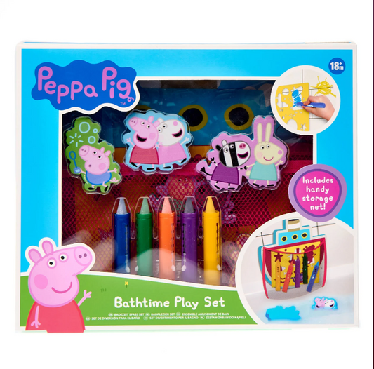 Peppa Pig Bathtime Set – Fun & Creative Bath Play 🐷🛁