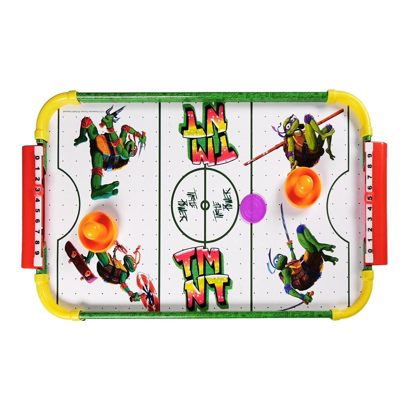 Teenage Mutant Ninja Turtles Mutant Mayhem Air Hockey Tabletop