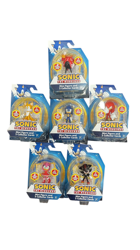FC Sonic Squeezling Deluxe Blister Set – Official Sonic Sensory Toy Collection