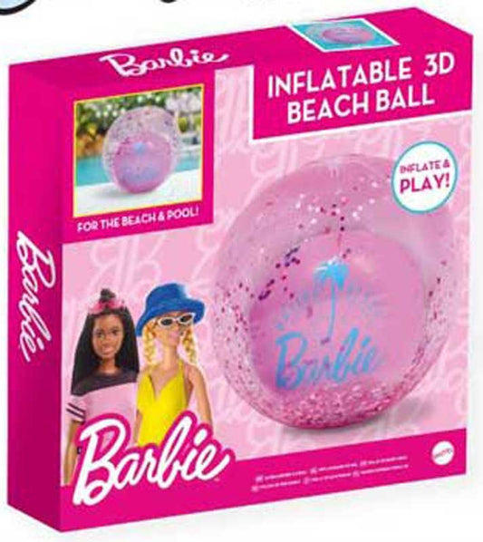 Barbie Inflatable 3D Ball – Fun Outdoor & Indoor Play for Kids | Lightweight & Eye-Catching Design