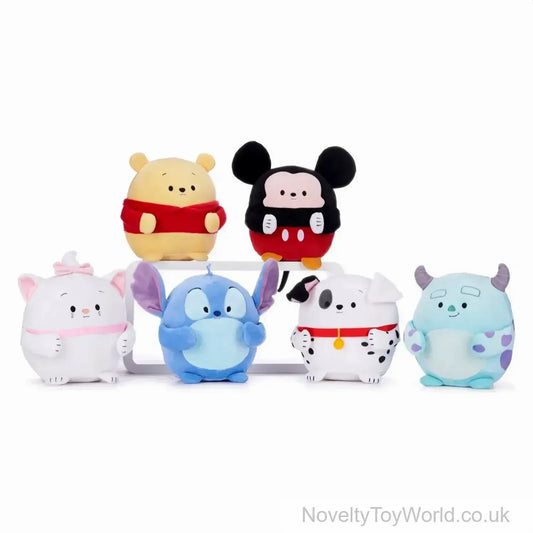 Disney Squashy Podgies Super Soft Plush Toy 7.5"/19cm
