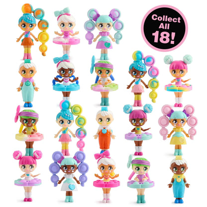 Wow Wee Fashion Fidgets – Collectible Fidget Doll with Clip