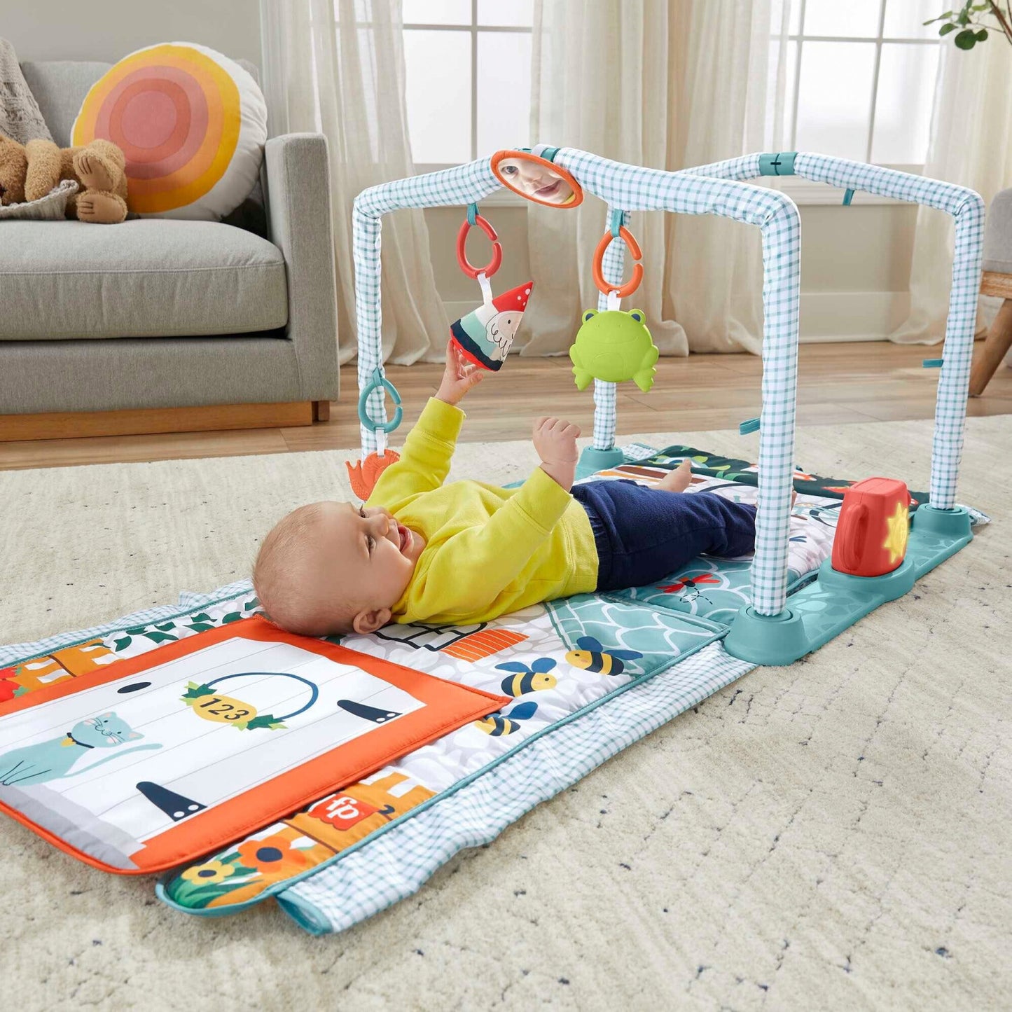 Fisher Price 3 in 1 Crawl n Play Activity Gym