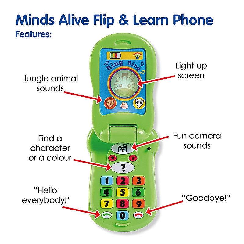 Minds Alive Flip and Learn Phone