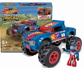 Mega Hot Wheels Race Ace Monster Trucks