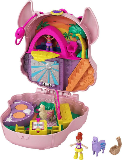 Polly Pocket Llama Music Party Compact