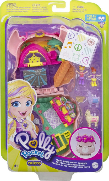 Polly Pocket Llama Music Party Compact