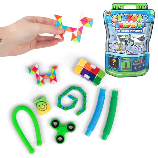 Vending Machine Mystery Bag Blue – Sensory Toy Surprise Set