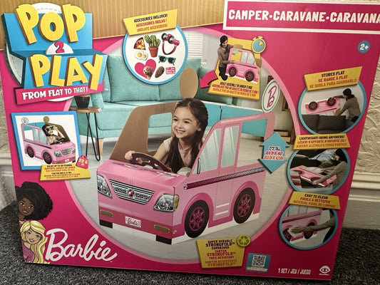 BARBIE POP 2 PLAY CAMPER