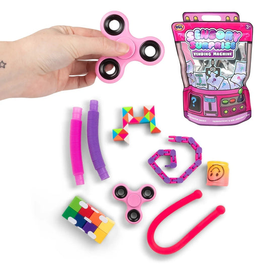 Vending Machine Mystery Bag Pink – Sensory Toy Surprise Set