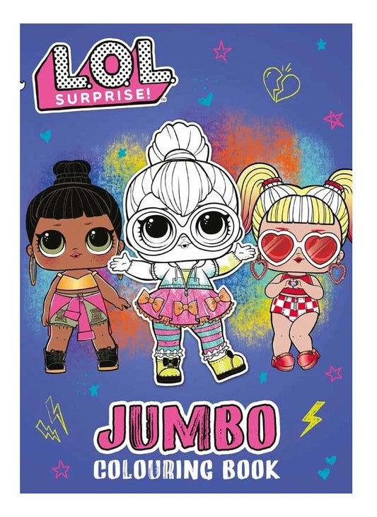L.O.L. Surprise! Jumbo Colouring Book – Big Pages, Big Fun for Little Artists