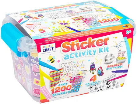 Sticker Activity Kit – Creative Fun with Stickers, Scenes & More!