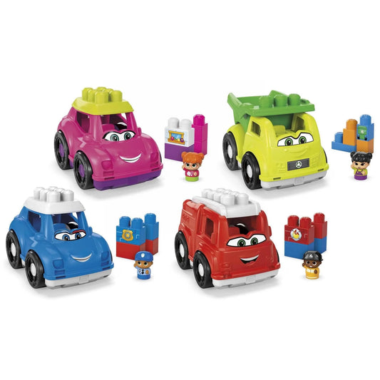 Mega Bloks Lil Vehicles – Rolling Block Buddy Playset