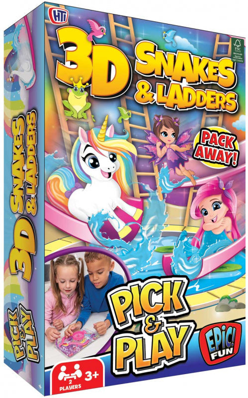 3D Magical Snakes & Ladders Pick