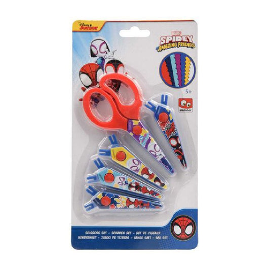 Marvel Spidey and His Amazing Friends Scissors with 5 Shapes Set