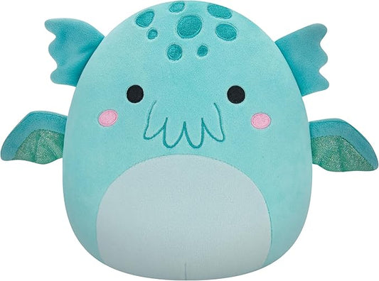 Squishmallows 7.5" Theotto Teal Cthulu