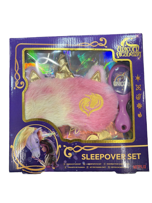 Unicorn Academy Sleepover Set – Pamper & Play Kit for Kids 🦄✨