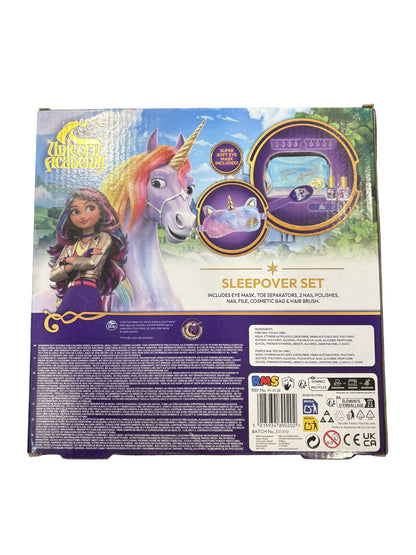 Unicorn Academy Sleepover Set – Pamper & Play Kit for Kids 🦄✨
