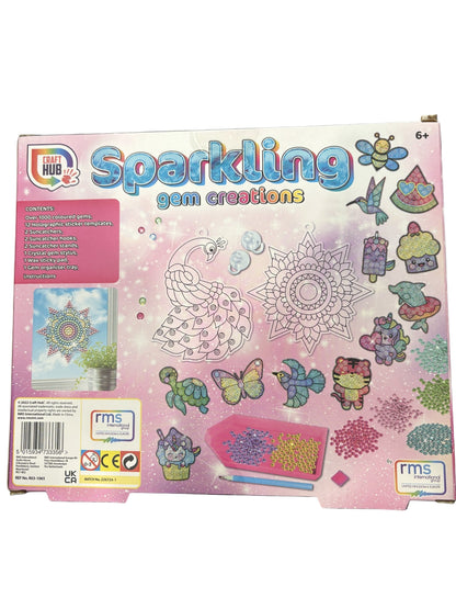 Sparkling Gem Creations – DIY Suncatcher Craft Kit for Kids