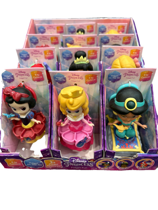 Assorted Disney Princess Fidget Dolls – Sensory Fun Meets Magical Play!