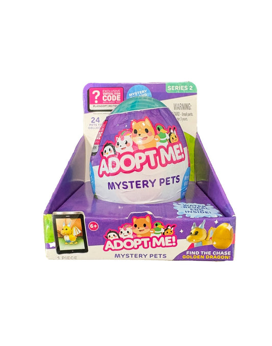 Adopt Me Mystery Pet S2 – Series 4 Collectible Egg Toy with Surprise Pet & Virtual Code | Ages 6+