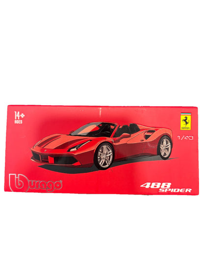 BBURAGO Ferrari Diecast Car Mix, Collectible Toy Cars