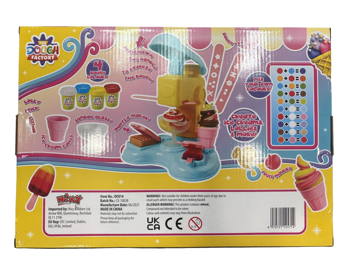 Ice Cream Maker Mega Dough Set – Creative Play for Kids