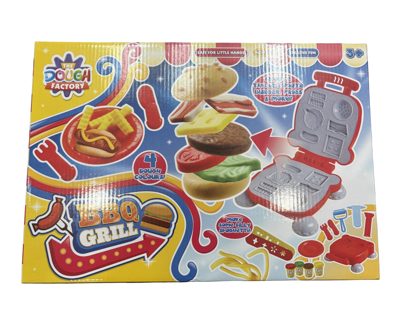 BBQ Grill Mega Dough Set – Creative Play for Kids