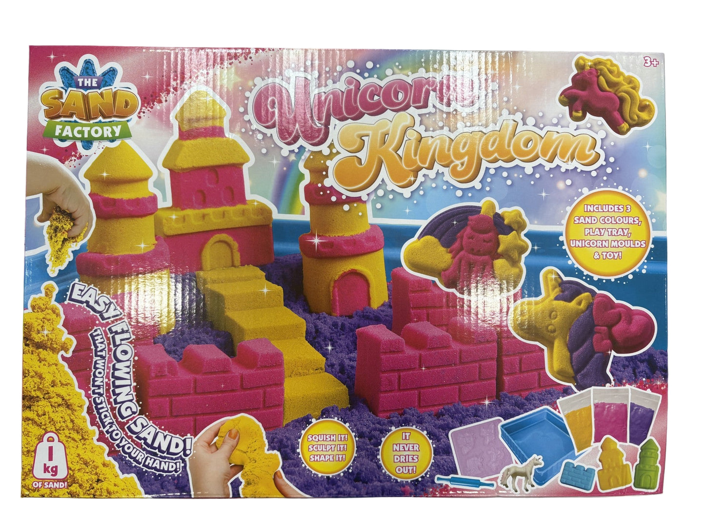 Unicorn Mega Sand Set Castle – Creative Sand Play for Kids