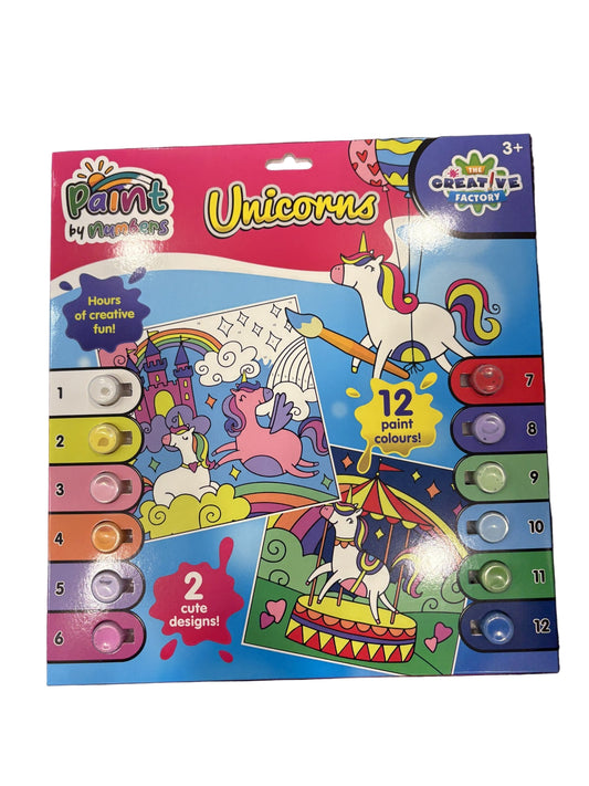Paint by Number – Unicorn Creative Art Kit for Kids & Beginners