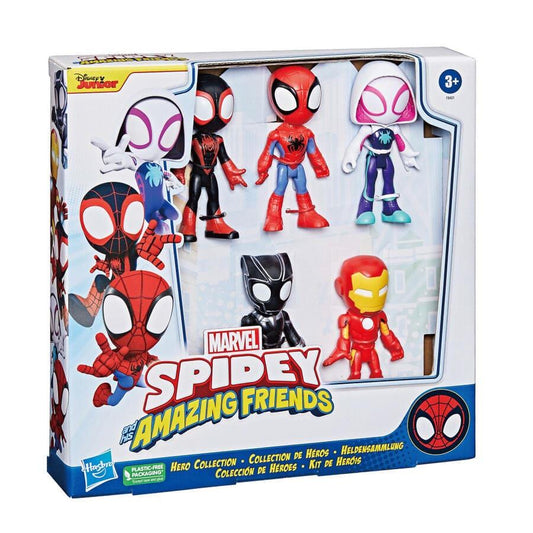 Spidey and His Amazing Friends Hero Collection – Action-Packed Figures for Superhero Fun!