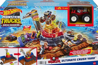 Hot Wheels Monster Trucks Ultimate Crush Yard